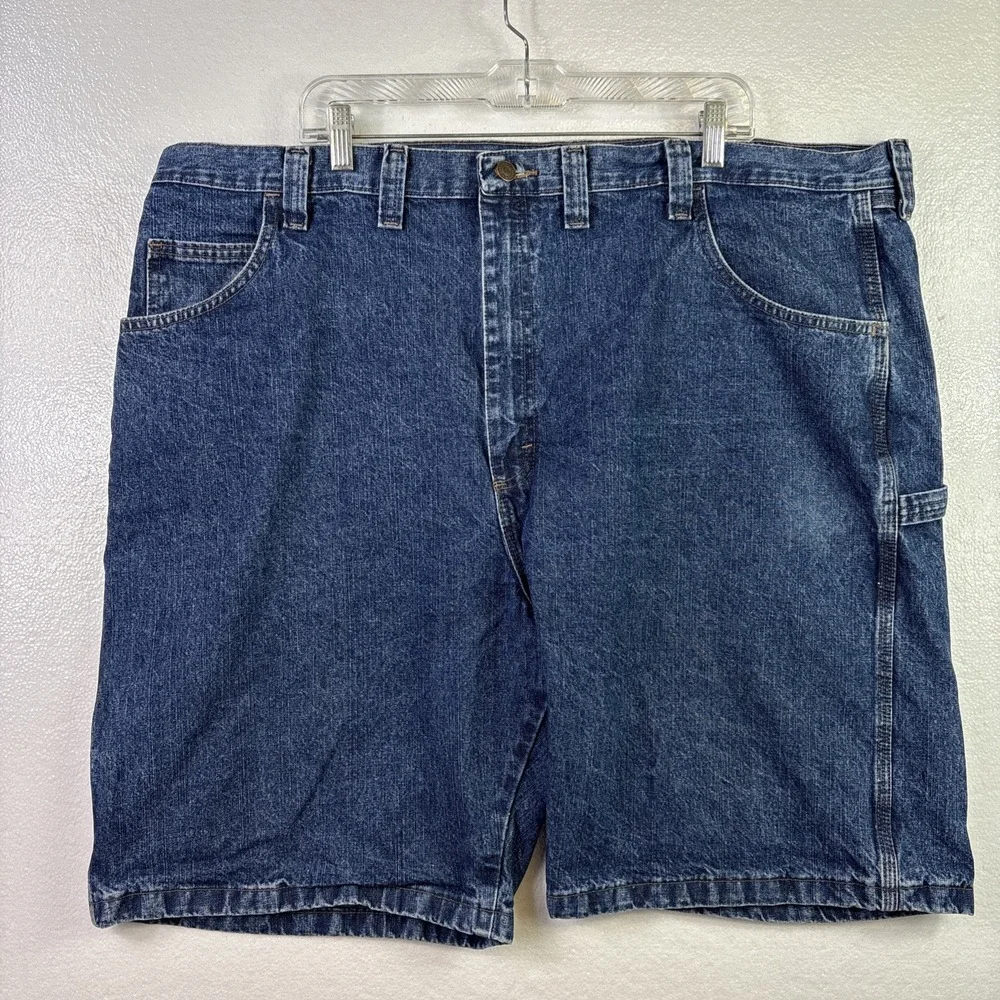 Wrangler Men's Carpenter‎ Shorts Size 46 Denim blue Rugged Utility Construction